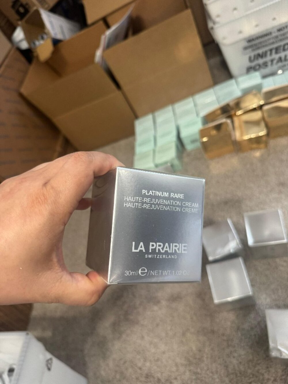 Title: La Prairie Platinum Rare Haute-Rejuvenation Cream 1.02 oz / 30 mL